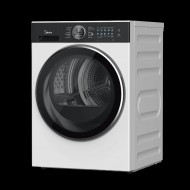 Midea MD210H100BWW,10 kg με αντλία θερμότητας,Α+++,Dual Inverter,Λειτουργία Turbo,Απολύμανση UV