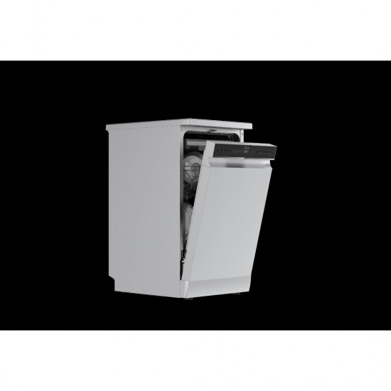 MIDEA MDWEF1034DSS-WC ΠΛΥΝΤΗΡΙΟ ΠΙΑΤΩΝ 45CM INOX ΜΕ ΤΡΙΤΟ ΡΑΦΙ, 8 ΠΡΟΓΡΑΜΜΑΤΑ, ΙΟΝ Dish Fresh 