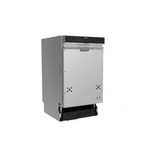 Midea MDWES1033DB-W ,10 Σερβίτσια, Π44.8, σύνδεση στο WiFi 6 προγράμματα (Eco/Rapid 30’/90′) Τρίτο ράφι