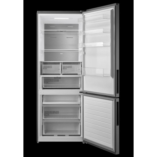 Midea MDRB593FGE46 Ψυγειοκαταψύκτης 435lt , Total No Frost & Σύστημα Μulti Flow, Υ188xΠ70xΒ66.6cm Inox Midea MDRB593FGE46 Ψυγειοκαταψύκτης 435lt , Total No Frost & Σύστημα Μulti Flow, Υ188xΠ70xΒ66.6cm Inox