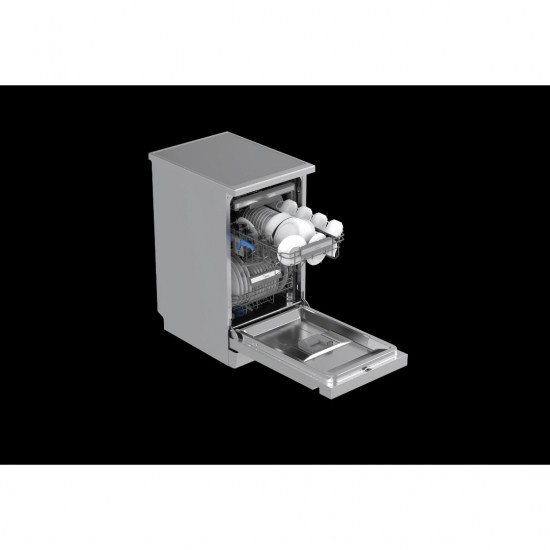 MIDEA MDWEF1034DSS-WC ΠΛΥΝΤΗΡΙΟ ΠΙΑΤΩΝ 45CM INOX ΜΕ ΤΡΙΤΟ ΡΑΦΙ, 8 ΠΡΟΓΡΑΜΜΑΤΑ, ΙΟΝ Dish Fresh 