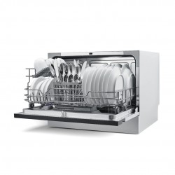Midea MDWTT0602MW-W Πλυντήριο Πιάτων, Λευκό,6 σερβίτσια, Προγράμματα:  7,  Σύνδεση WiFi με το App Smart Home