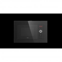 Midea  MW20 DI BK ,Φούρνος Μικροκυμάτων 20ltr,   Μαύρος , Μικροκύμματα & Γκρίλ ,8 αυτόματα έτοιμα προγράμματα