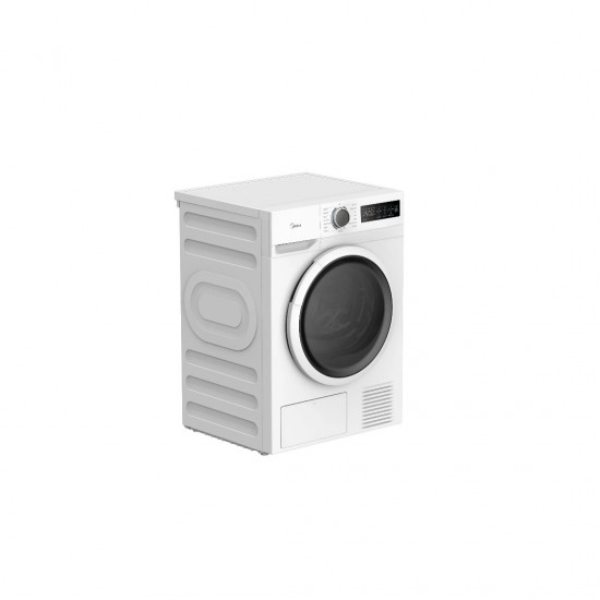 Midea MD110H80D/W-GR,Στεγνωτήριο Ρούχων ,8 κιλα,,15 + 6 Λειτουργίες,,Α++,Μοτέρ Universal,(Ηealth Guard)