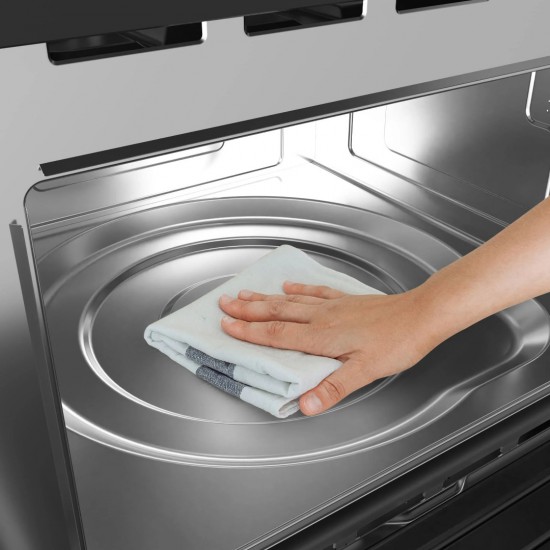 Midea MBO7NP30E4-BK ,16 λειτουργίες φούρνου,AirFry,A++,Φούρνου (Λίτρα): 72,Smart Home App ,Forced cooling system,Πυρόλυση / Υδρόλυση,Τηλεσκοπικός μηχανισμός 