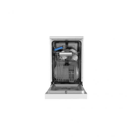 Midea MFD45S200W.2-ES Πλυντήριο Πιάτων 45cm 10 Σερβίτσιων Ελεύθερο Λευκό με σύνδεση WiFi