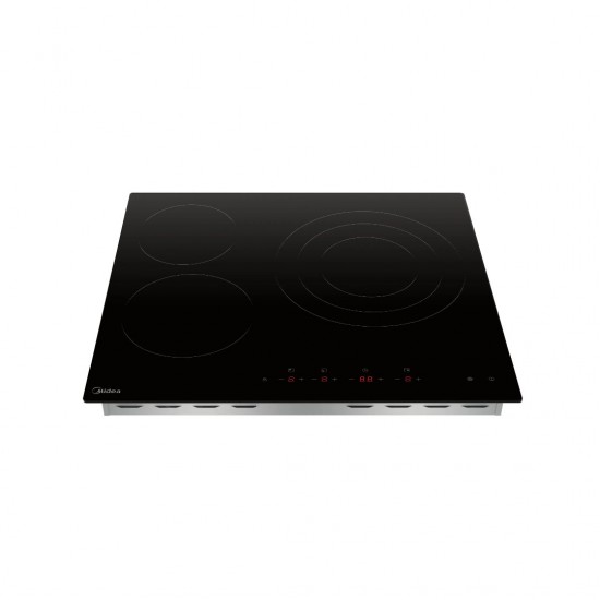 Midea MCH522T219K0 , Εστία Κεραμική Εντοιχιζόμενη (Χωρίς Πλαίσιο) ,3 Αυτόνομες Ζώνες – 1 Τριπλή ,5,7kW Midea MCH522T219K0 , Εστία Κεραμική Εντοιχιζόμενη (Χωρίς Πλαίσιο) ,3 Αυτόνομες Ζώνες – 1 Τριπλή ,5,7kW