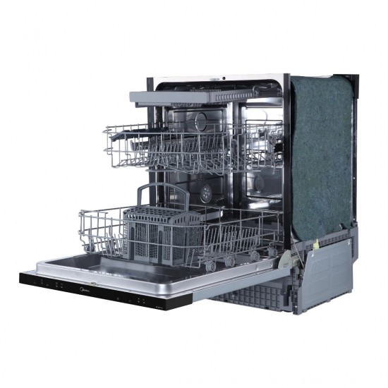 Midea MID60S130 ,Πλήρως Εντοιχιζόμενο Πιάτων Π59.8xY81.5εκ.,,14 σερβίτσια, με 3o ράφι για μαχαιροπήρουνα ,Rapid 30'/90' Midea MID60S130 ,Πλήρως Εντοιχιζόμενο Πιάτων Π59.8xY81.5εκ.,,14 σερβίτσια, με 3o ράφι για μαχαιροπήρουνα ,Rapid 30'/90'