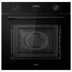 Midea MBO65M80M1-BK Φούρνος 70lt , Λειτουργίες Φούρνου (9) ,Forced cooling system , Καθαρισμός με ατμό
