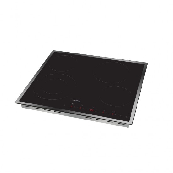Midea MCH702T298K0FRX ,Εντοιχιζόμενη κεραμεική εστία με πλαίσιο 4 Αυτόνομες Ζώνες – 1 Διπλή Midea MCH702T298K0FRX ,Εντοιχιζόμενη κεραμεική εστία με πλαίσιο 4 Αυτόνομες Ζώνες – 1 Διπλή