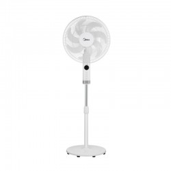 Midea MFS400R0APW Ανεμιστήρας Ορθοστάτης 50W Διαμέτρου 40cm με Τηλεχειριστήριο Midea MFS400R0APW Ανεμιστήρας Ορθοστάτης 50W Διαμέτρου 40cm με Τηλεχειριστήριο