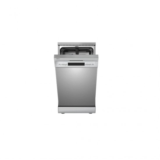 Midea MFD45S200X.2-ES Πλυντήριο Πιάτων για 10 Σερβίτσια Π45xY85εκ. Inox