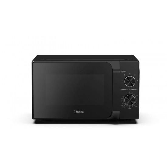 Midea MM20CF2EBK Ελεύθερος Φούρνος Μικροκυμάτων 20lt, Ισχύς 700W, 5 Λειτουργίες, 25.8*44*35.8 cm Μαύρος Midea MM20CF2EBK Ελεύθερος Φούρνος Μικροκυμάτων 20lt, Ισχύς 700W, 5 Λειτουργίες, 25.8*44*35.8 cm Μαύρος