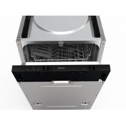 Midea MID45S120-ES Πλήρως Εντοιχιζόμενο Πλυντήριο Πιάτων για 10 Σερβίτσια Π44.8xY81.5εκ.