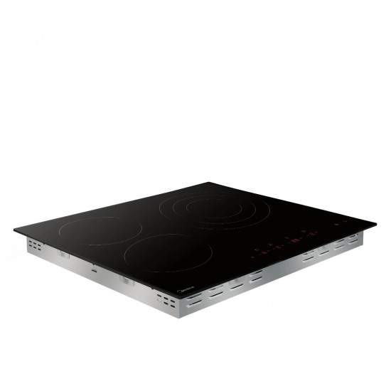 Midea MCH522T219K0 , Εστία Κεραμική Εντοιχιζόμενη (Χωρίς Πλαίσιο) ,3 Αυτόνομες Ζώνες – 1 Τριπλή ,5,7kW Midea MCH522T219K0 , Εστία Κεραμική Εντοιχιζόμενη (Χωρίς Πλαίσιο) ,3 Αυτόνομες Ζώνες – 1 Τριπλή ,5,7kW