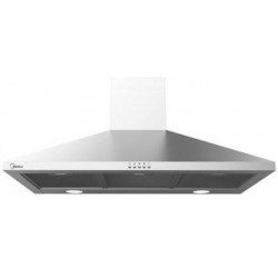 Midea MCC606 Απορροφητήρας Καμινάδα-Τζάκι 60cm Inox ,Ογκος αέρα (m3/h) : 630