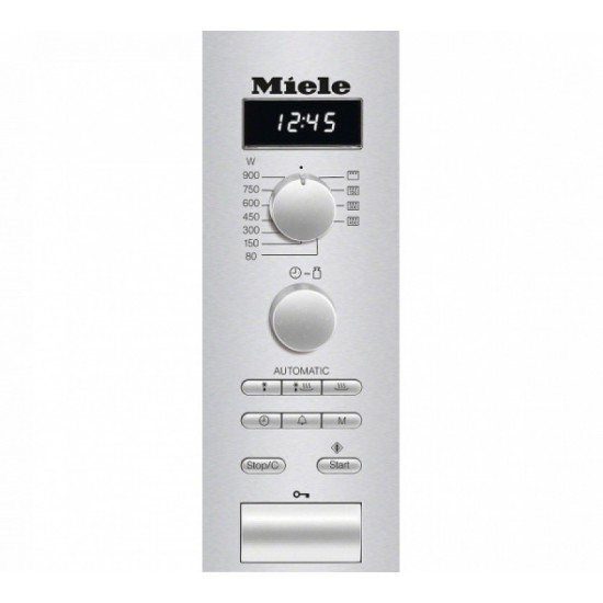Miele M 6012 SC Φούρνος Μικροκυμάτων με Grill 26lt Inox,900 W,Οθόνη: EasyControl