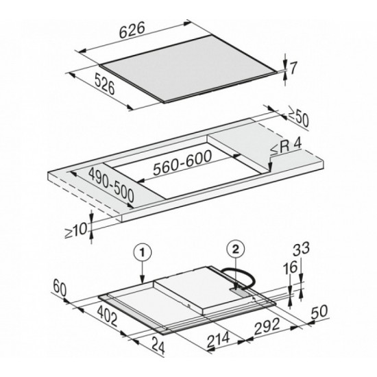 Miele KM7361FR Επαγωγική Εστία,12315500, Αυτόνομη με Λειτουργία Κλειδώματος ,με 4 ατομικές ζώνες μαγειρέματο,Stop & Go Miele KM7361FR Επαγωγική Εστία,12315500, Αυτόνομη με Λειτουργία Κλειδώματος ,με 4 ατομικές ζώνες μαγειρέματο,Stop & Go