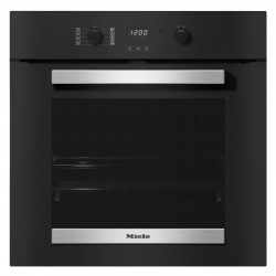 Miele H 2455 BP Φούρνος Ηλεκτρικός ,Μαύρο obsidian ,76lt, Α+, Αυτοκαθαρισμός με πυρόλυση ,Χωνευτοί διακόπτες  