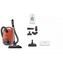 Miele Guard S1 Junior Ηλεκτρική Σκούπα 890W με Σακούλα 3.5lt Κόκκινη