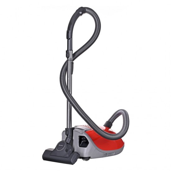 MIELE GuardM1/Standard/P/TERT 12562160 ,Κόκκινο Ηλεκτρική Σκούπα ,Ισχύος 890 W, χωρητικότητα 4.5 lt θορύβου στα 77 db.