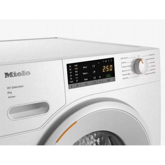 Miele WSA123WCS Active Πλυντήριο Ρούχων 8kg ,1400 στροφες, Μοτέρ ProfiEco,Α-10% Miele WSA123WCS Active Πλυντήριο Ρούχων 8kg ,1400 στροφες, Μοτέρ ProfiEco,Α-10%