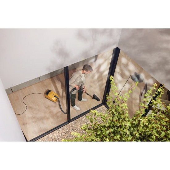 Miele Guard S1 Yellow 12558590 ,Ηλεκτρική Σκούπα 890W με Σακούλα 3.5lt 