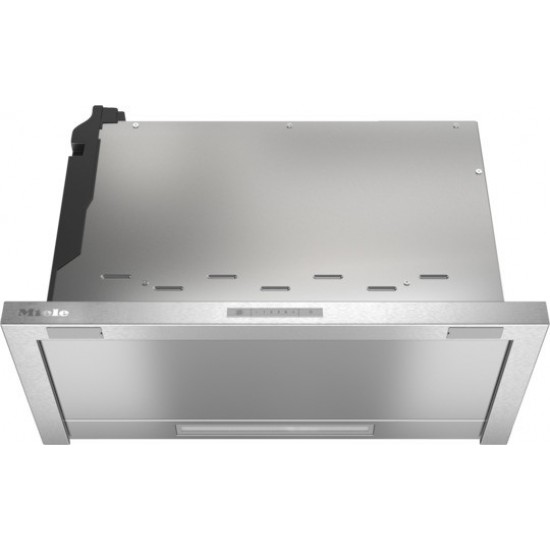 Miele DAS 2620 Απορροφητήρας Συρόμενος 59.6cm Inox,Slimline,Διπλή τουρμπίνα - Μοτέρ AC - ,Booster (m³/h) 555,Φίλτρο Active AirClean ή Longlife AirClean