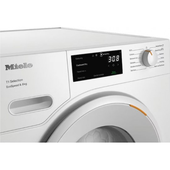 Miele TSC643WP Στεγνωτήριο Ρούχων 8kg A+++ με Αντλία Θερμότητας, I DirectSensor I Miele@home I Τεχνολογία DryProtect I Αρωματισμός (FragranceDos) Miele TSC643WP Στεγνωτήριο Ρούχων 8kg A+++ με Αντλία Θερμότητας, I DirectSensor I Miele@home I Τεχνολογία DryProtect I Αρωματισμός (FragranceDos)