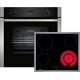 Neff B1ACC2AN3 + T36FBE1L0 σετ εντοιχισμού φούρνου και εστιών