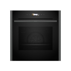 Neff B24CR71G0 Φούρνος 71lt Graphite Grey ,CircoTherm®,Πυρόλυση+Υδρόλυση soft Close με Soft Opening  , με 14 τρόπους λειτουργίας,Home Connect