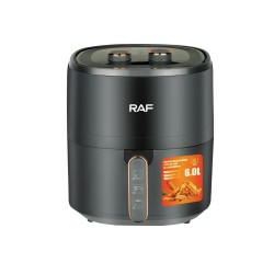 Raf R-5325 Φριτέζα Αέρος με Αποσπώμενο Κάδο 6lt Μαύρη  Raf R-5325 Φριτέζα Αέρος με Αποσπώμενο Κάδο 6lt Μαύρη