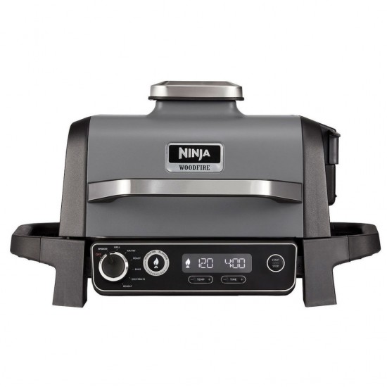 Ninja Woodfire OG701EU Ηλεκτρική Ψησταριά Σχάρας 2400W με Καπάκι και Ρυθμιζόμενο Θερμοστάτη 28x37cm OG701EU,7 προγράμματα,μπάρμπεκιου εξωτερικού χώρου Ninja Woodfire OG701EU Ηλεκτρική Ψησταριά Σχάρας 2400W με Καπάκι και Ρυθμιζόμενο Θερμοστάτη 28x37cm OG701EU,7 προγράμματα,μπάρμπεκιου εξωτερικού χώρου
