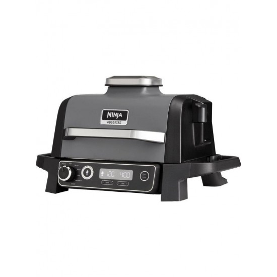 Ninja Woodfire OG701EU Ηλεκτρική Ψησταριά Σχάρας 2400W με Καπάκι και Ρυθμιζόμενο Θερμοστάτη 28x37cm OG701EU,7 προγράμματα,μπάρμπεκιου εξωτερικού χώρου Ninja Woodfire OG701EU Ηλεκτρική Ψησταριά Σχάρας 2400W με Καπάκι και Ρυθμιζόμενο Θερμοστάτη 28x37cm OG701EU,7 προγράμματα,μπάρμπεκιου εξωτερικού χώρου