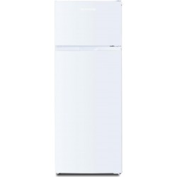 Philco PRD-222WE Δίπορτο Ψυγείο 220lt (M) Υ145xΠ54xΒ57cm Λευκό
