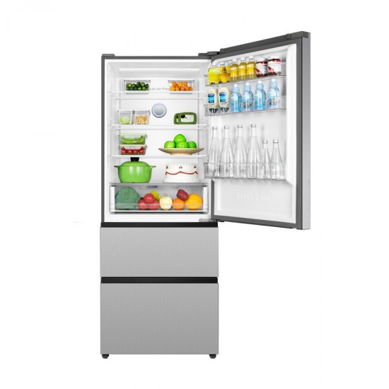 Philco PRFD490XE Ψυγειοκαταψύκτης 420lt Υ185xΠ70.3xΒ67.5cm Inox,Total No Frost & Multi Aiflow,Power Cool & Power Freeze