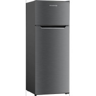 Philco PRD-222XE Ψυγείο Δίπορτο 206lt Υ143xΠ55xΒ56cm INOX ,στατικο,lowfrost