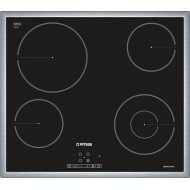 Pitsos CRS645T06 Αυτόνομη Κεραμική Εστία (56cm) Inox 