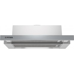 Pitsos 2MIB60T Συρόμενος Απορροφητήρας (60cm) Γκρι Μεταλλικός Pitsos 2MIB60T Συρόμενος Απορροφητήρας (60cm) Γκρι Μεταλλικός