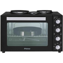 Primo PREO-40253NS Ηλεκτρικό Φουρνάκι 50lt με 3 Εστίες και Αέρα Primo PREO-40253NS Ηλεκτρικό Φουρνάκι 50lt με 3 Εστίες και Αέρα