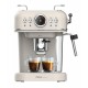 Primo PREM-40445 Μηχανή Espresso 1050W Πίεσης 20bar Ιβουάρ-Chrome Primo PREM-40445 Μηχανή Espresso 1050W Πίεσης 20bar Ιβουάρ-Chrome