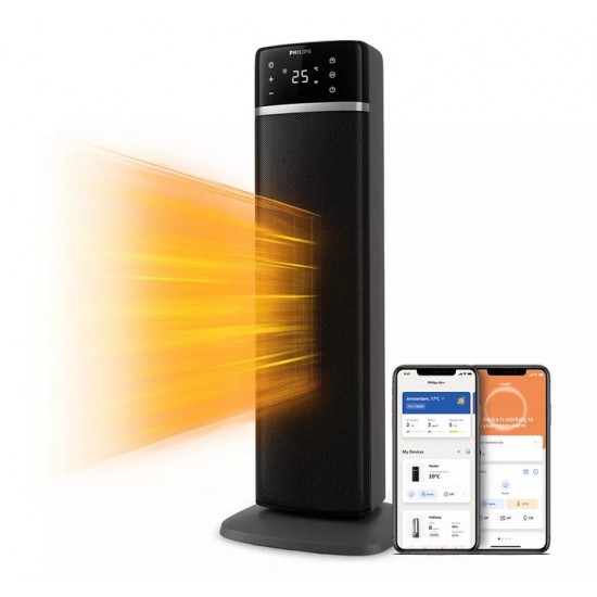 PHILIPS CX5120/11 Αερόθερμο ,Smart Heater.,2000W,Τεχνητή Νοημοσύνη (AI),Wi-Fi, Air+ ,εως 20 m,Eco mode : Auto Plus PHILIPS CX5120/11 Αερόθερμο ,Smart Heater.,2000W,Τεχνητή Νοημοσύνη (AI),Wi-Fi, Air+ ,εως 20 m,Eco mode : Auto Plus
