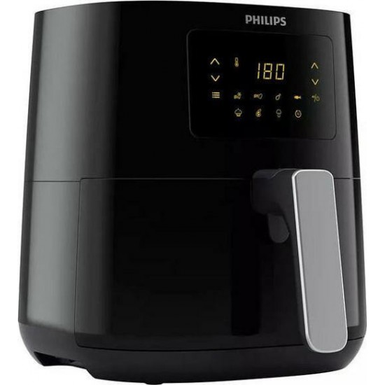 Philips HD9252/70 Φριτέζα Αέρος με Αποσπώμενο Κάδο 4.1lt Μαύρη,Rapid Air ,QuickClean,1400 W