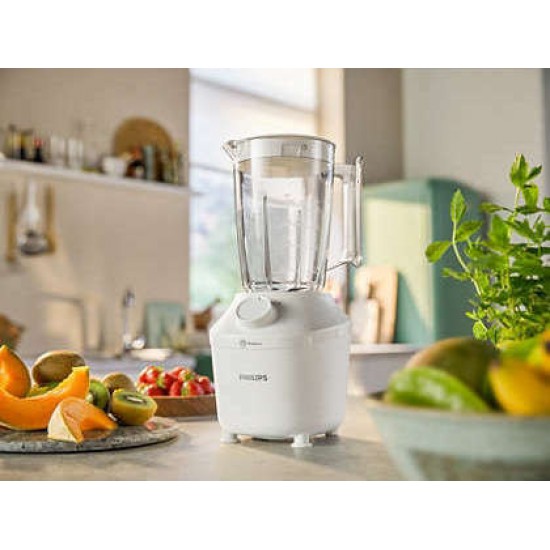 Philips HR2041/00 Μπλέντερ για Smoothies 1.9lt (Μ) 450W Λευκό Philips HR2041/00 Μπλέντερ για Smoothies 1.9lt (Μ) 450W Λευκό