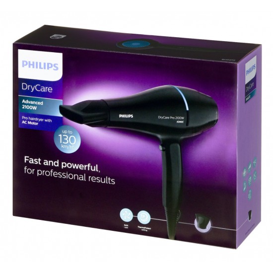 Philips BHD272/00 DryCare Ionic Πιστολάκι Μαλλιών 2100W Philips BHD272/00 DryCare Ionic Πιστολάκι Μαλλιών 2100W