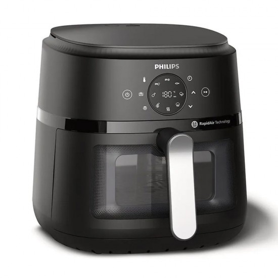 Philips NA231/00 Airfryer, 1700 W, 6.2 L Pan Capacity, Black, Silver | Philips Airfryer | NA231/00 | 1700 W Power | 6.2 L Capacity | Black/Silver Philips NA231/00 Airfryer, 1700 W, 6.2 L Pan Capacity, Black, Silver | Philips Airfryer | NA231/00 | 1700 W Power | 6.2 L Capacity | Black/Silver