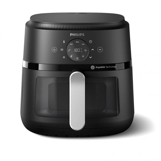 Philips NA231/00 Airfryer, 1700 W, 6.2 L Pan Capacity, Black, Silver | Philips Airfryer | NA231/00 | 1700 W Power | 6.2 L Capacity | Black/Silver Philips NA231/00 Airfryer, 1700 W, 6.2 L Pan Capacity, Black, Silver | Philips Airfryer | NA231/00 | 1700 W Power | 6.2 L Capacity | Black/Silver