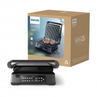Philips HD6307/70 Τοστιέρα-Γκριλιέρα με Αποσπώμενες Πλάκες 2000W