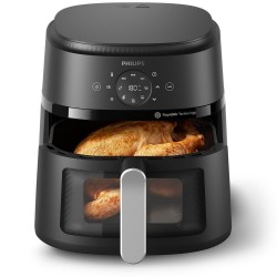 Philips NA231/00 Airfryer, 1700 W, 6.2 L Pan Capacity, Black, Silver | Philips Airfryer | NA231/00 | 1700 W Power | 6.2 L Capacity | Black/Silver Philips NA231/00 Airfryer, 1700 W, 6.2 L Pan Capacity, Black, Silver | Philips Airfryer | NA231/00 | 1700 W Power | 6.2 L Capacity | Black/Silver