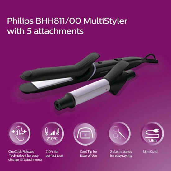 Philips BHH811/00 Ψαλίδι Μαλλιών για Μπούκλες 20W 